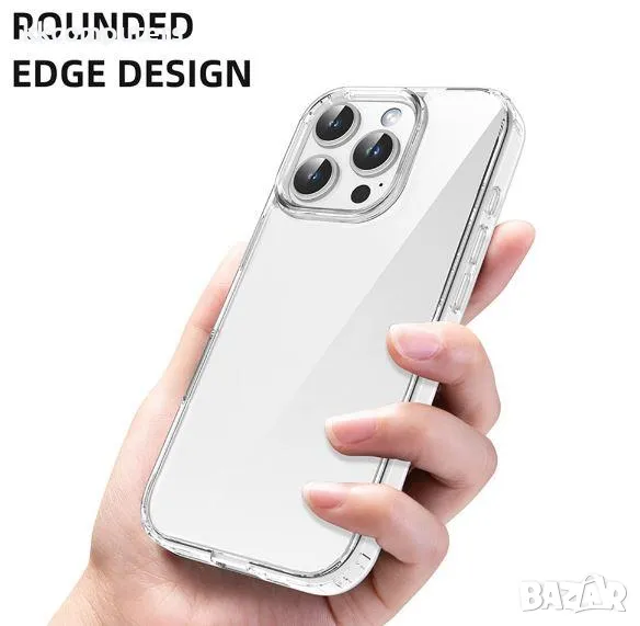 Калъф Mutural Прозрачен Силикон за iPhone 16 Pro Max 6.9 Баркод : 3130814, снимка 1