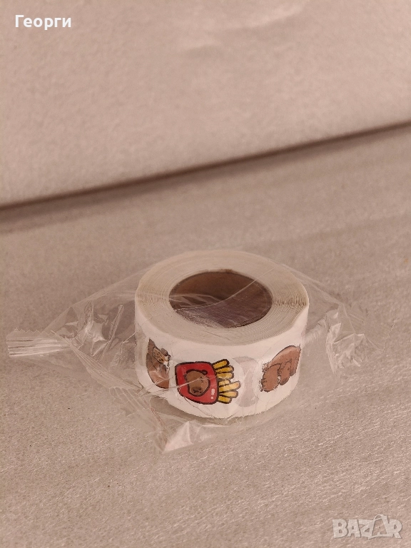 Капибара стикери - 500бр., снимка 1