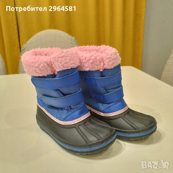 Детски боти ботуши за момиче номер 28 , снимка 1