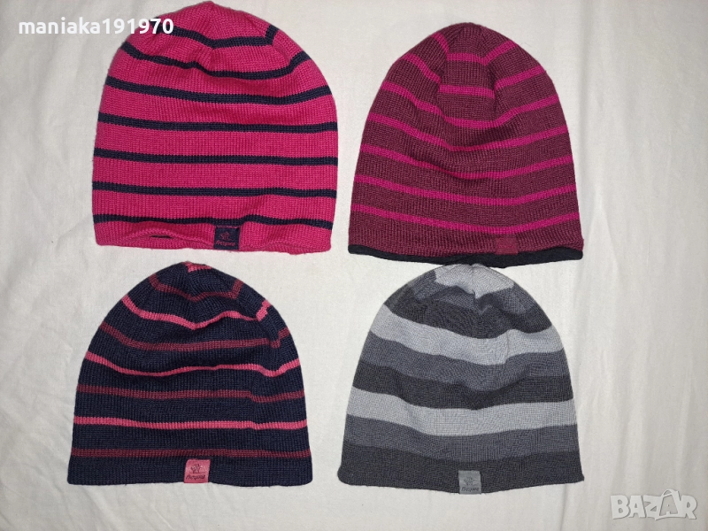Bergans of Norway Rim Youth Beanie мерино зимна шапка  Merino Wool - 4 броя, снимка 1
