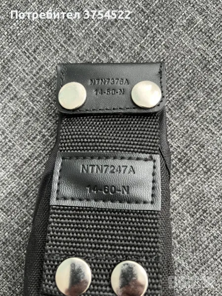 Найлонов калъф Motorola NTN7247A с халка за колан и каишка, снимка 1