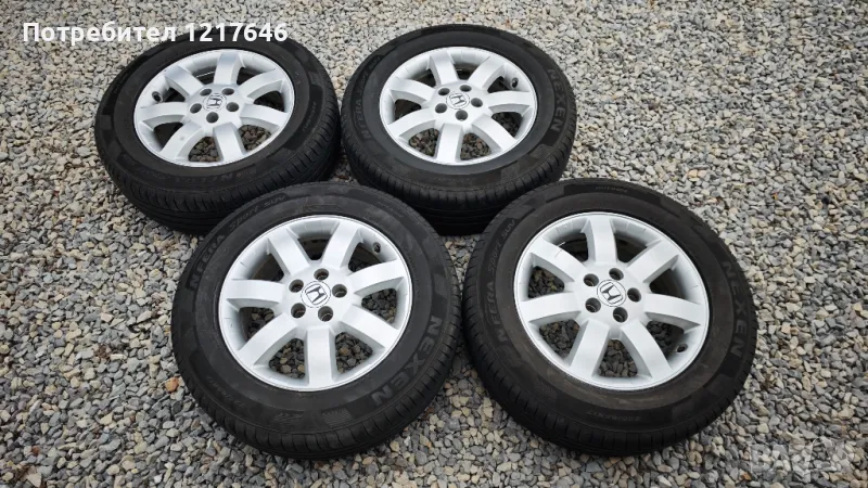 Лизинг TBi 17''Cr-v 225 65 17 Джанти+Летни Гуми NEXEN DOT1022 Honda, снимка 1