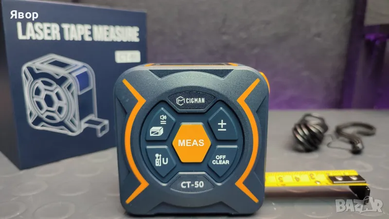 Комбинирана лазерна рулетка Cigman CD-50, снимка 1