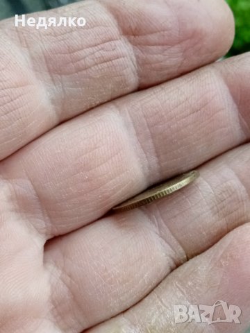 2 стотинки 1974г,Уникат,куриоз,дефект, снимка 2 - Нумизматика и бонистика - 34438561