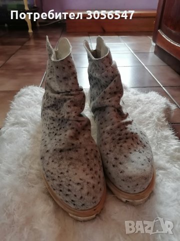 Дамски боти естествена кожа 