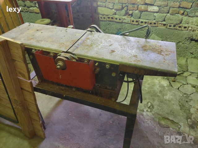 монофазен абрихт (фуговка), снимка 3 - Други машини и части - 51662251