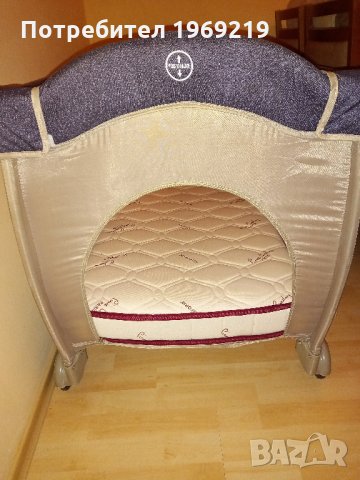 бебешко / детско легло / кошара + матрак magniflex pierre cardin, снимка 2 - Мебели за детската стая - 34959677