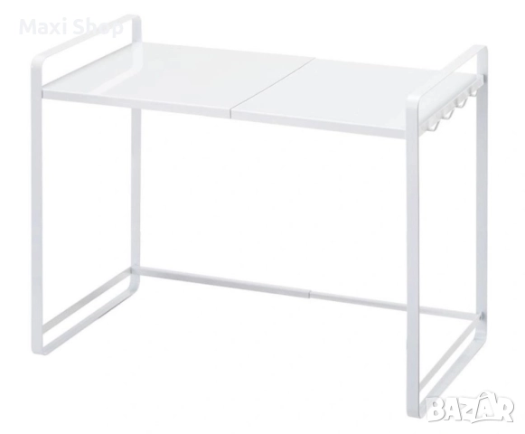 Разтегателна етажерка-органайзер за кухня Tower White, снимка 5 - Етажерки - 51436768