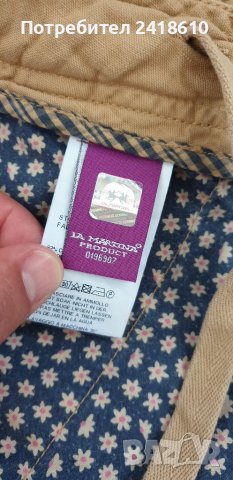 La Martina Cargo Short Cotton / Len Mens Size 32/33 ОРИГИНАЛ! Мъжки Къси Панталони!, снимка 3 - Къси панталони - 37448821