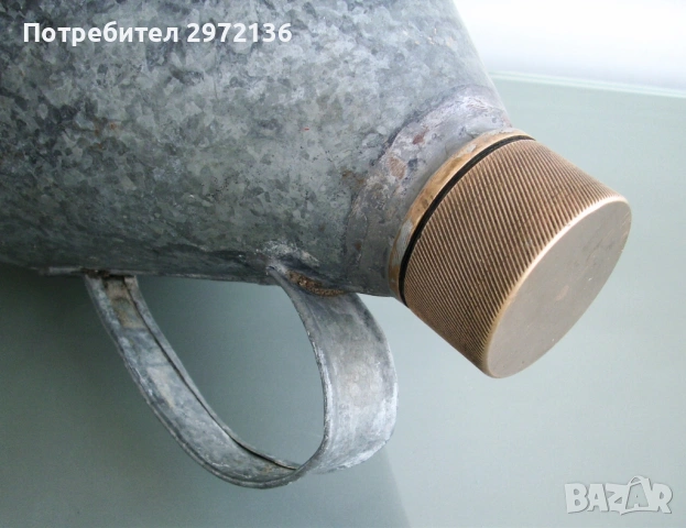Метална туба за бензин дизел гориво 8 литра, снимка 4 - Аксесоари и консумативи - 53131913