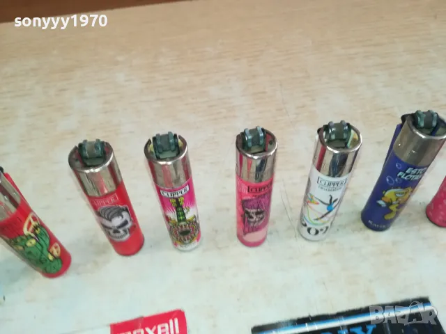 CLIPPER-КОЛЕКЦИЯ ОТ 10БР ЗАПАЛКИ-ЛОТ 1 2012241735, снимка 16 - Запалки - 48417822