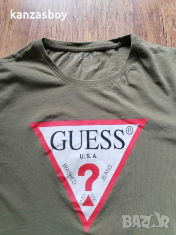 GUESS - страхотна мъжка тениска XL, снимка 2 - Тениски - 54138674