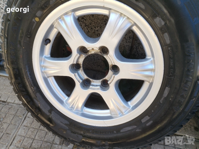 Great Wall ISUZU джанти с гуми , снимка 2 - Гуми и джанти - 51764648