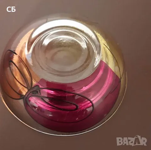 Кристални кана, ордьовър, бонбониера и свещник, снимка 14 - Други - 48780605