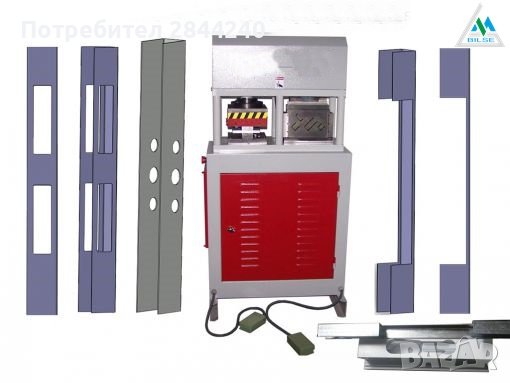 Хидравлична Преса за щанцоване и пробиване на усилител, снимка 3 - Циркуляри - 42096299