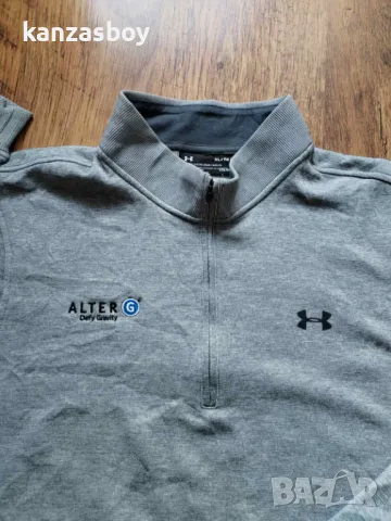 under armour half zip fleece - мъжко голямо горнище ХЛ КАТО НОВА, снимка 4 - Спортни дрехи, екипи - 48967462