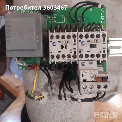 Allen- Bradley Силово табло с контактори и термозащита