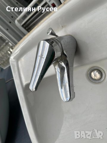 керамична мивка fayans 65см със смесител Ideal standart - цена 100 лв за бр -65 см ширина - използва, снимка 2 - ВИК - 42158805