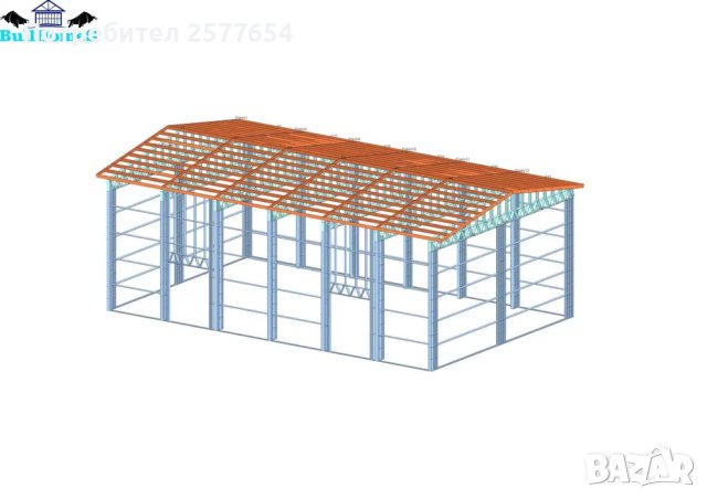 ЛИЗИНГ - Халета, Хале, Магазини, Магазин, Складове 160м2, снимка 2 - Строителни материали - 44142696