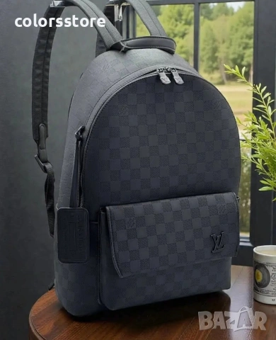 Черна раница Louis Vuitton/SG485