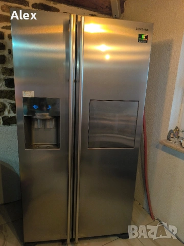 Хладилник+фризер Samsung Side-by-Side, снимка 2 - Хладилници - 53197112