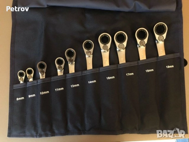 Garant - Hoffmann Group - ORIGINAL - MADE IN GERMANY - ЧИСТО НОВ Profi Комплект Тресчотъчни Ключове , снимка 2 - Ключове - 52218627