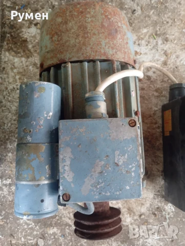 Монофазен електромотор електродвигател , ел. 220в , български, снимка 7 - Електродвигатели - 50627335