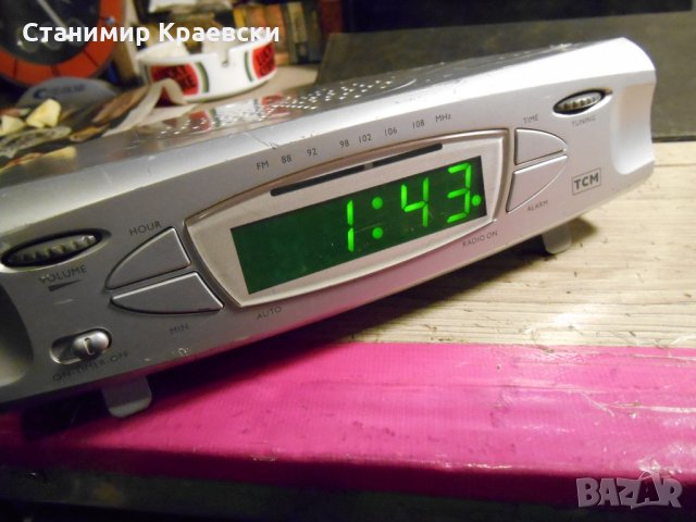 TCM 11912 radio clock alarm, снимка 9 - Други - 30836864