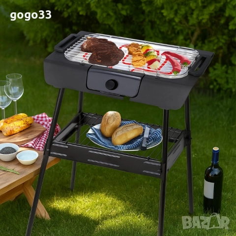 Електрическа скара Royalty Line RL-BGT2000 / RL-SBGT2000, 2000W, снимка 4 - Скари - 51646325