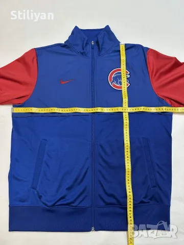 Nike Chicago Cubs Track Jacket, снимка 2 - Спортни дрехи, екипи - 56525137
