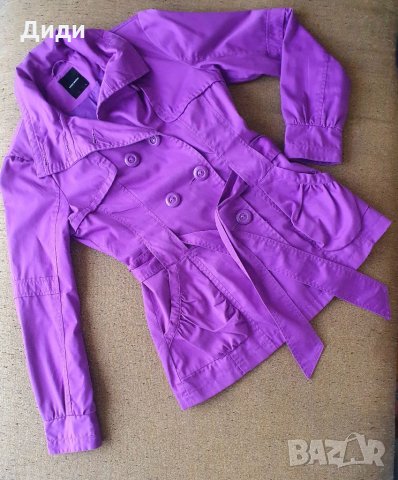 Шлифер в лилаво