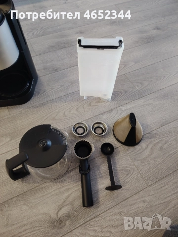 CRUPS КАФЕМАШИНА, еспресо-шварц кафе + кафемелачка DELONGHI, снимка 2 - Кафемашини - 52429276