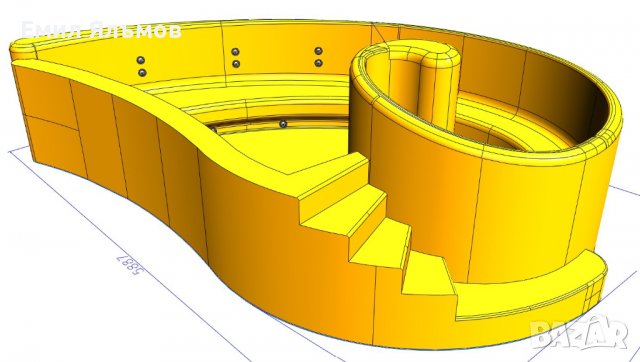 Джакузи от стиропор, епс, снимка 2 - Ремонти на баня - 39085894