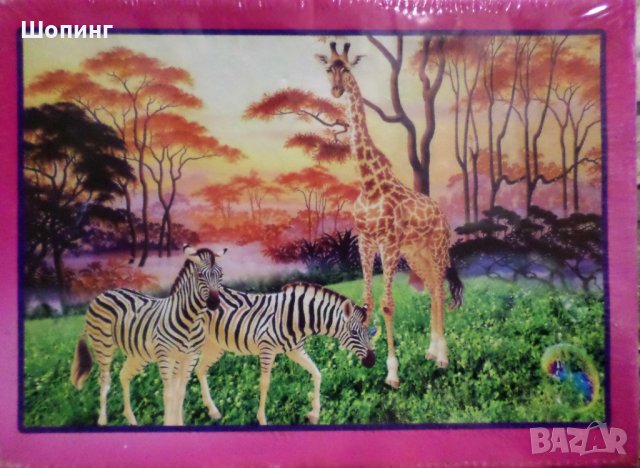 Два пъзела (300 части, 38х26 см), снимка 3 - Пъзели - 31291279