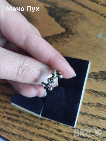 Сребърен пръстен (112), снимка 6 - Пръстени - 39893661