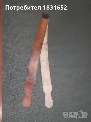 Стар бръснарски каиш, снимка 2 - Други ценни предмети - 49909791