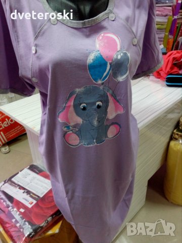 Нощници за кърмачки къс ръкав, снимка 2 - Нощници - 29256017