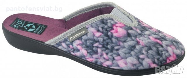 Дамски чехли ADANEX цветен принт 36/41