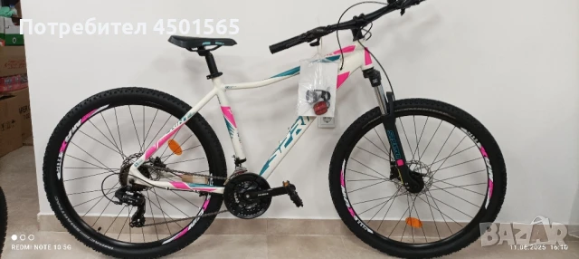 Велосипед 27'5 цола Ново Бяло Номер 12., снимка 5 - Велосипеди - 50656383