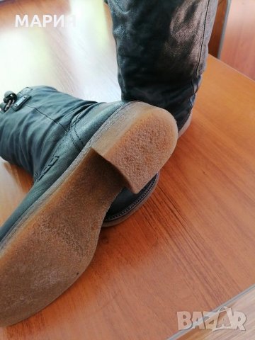 Navvi боти естествена кожа 38 н, снимка 6 - Дамски боти - 30804304