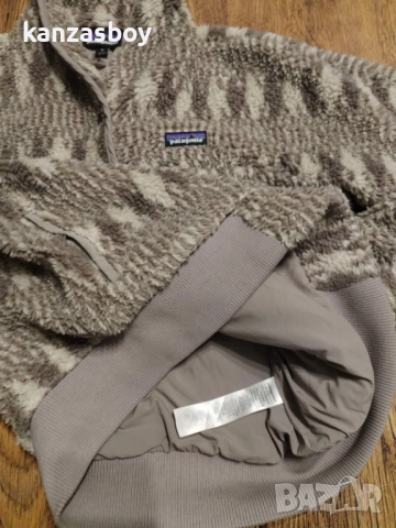 patagonia snap front retro-x jacket - дамско шерпа яке М, снимка 10 - Якета - 52594943
