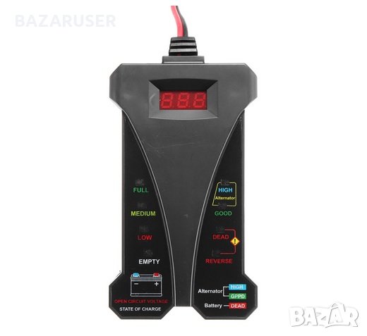 Уред за измерване на акумулатор CNBY805 -3175/260793/, снимка 5 - Аксесоари и консумативи - 30855654