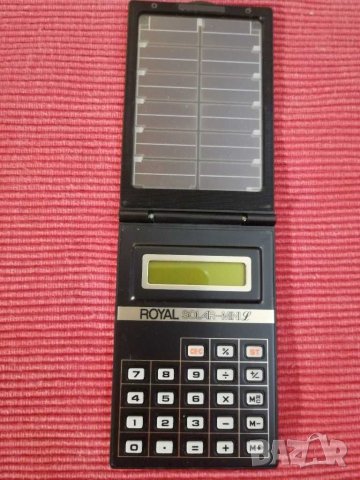 Стар соларен калкулатор Япония. , снимка 9 - Колекции - 29270171