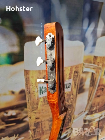 Рядка ретро китара, Изяславская фабрика, СССР, 1983 г., снимка 6 - Антикварни и старинни предмети - 53905129