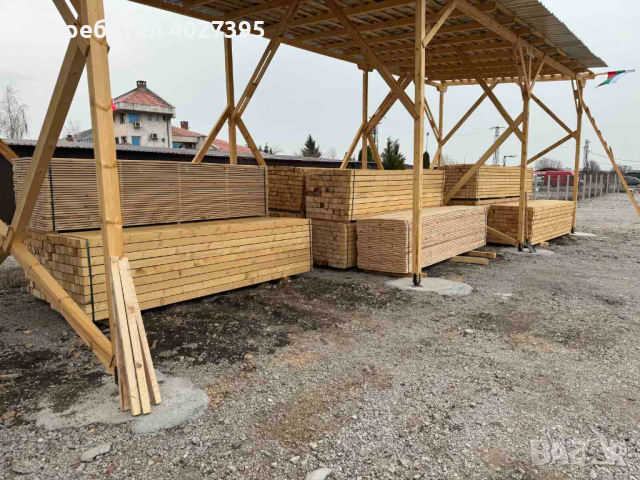 Дървен материал на склад , снимка 5 - Ремонти на покриви - 44727532