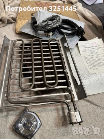 Електрическа скара от соца, снимка 8 - Скари - 52877195