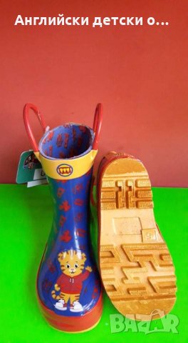 Английски детски гумени ботуши, снимка 4 - Детски боти и ботуши - 30280599