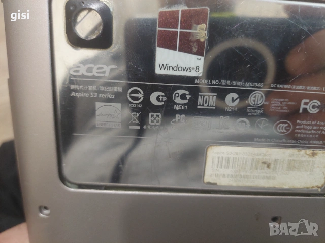 Лаптоп Acer S1 на части, снимка 6 - Части за лаптопи - 53904038