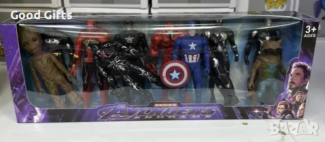 Голям комплект с 12 фигурки Avengers, фигурки Непобедимите, снимка 2 - Фигурки - 50160571