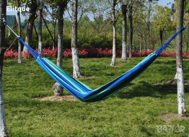 Голям цветен хамак с красиви и цветни шарки, снимка 3 - Къмпинг мебели - 52795644